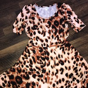 LuLaRoe XL Leopard Print Nicole